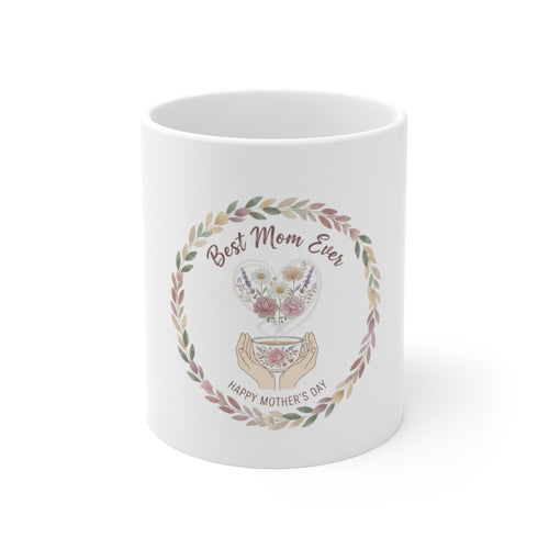 MOTHER'S DAY FLORAL MUG — 