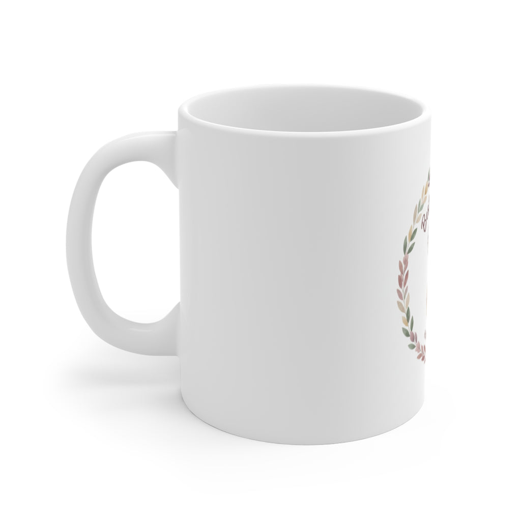 MOTHER'S DAY FLORAL MUG — "Best Mom Ever" 11oz Ceramic