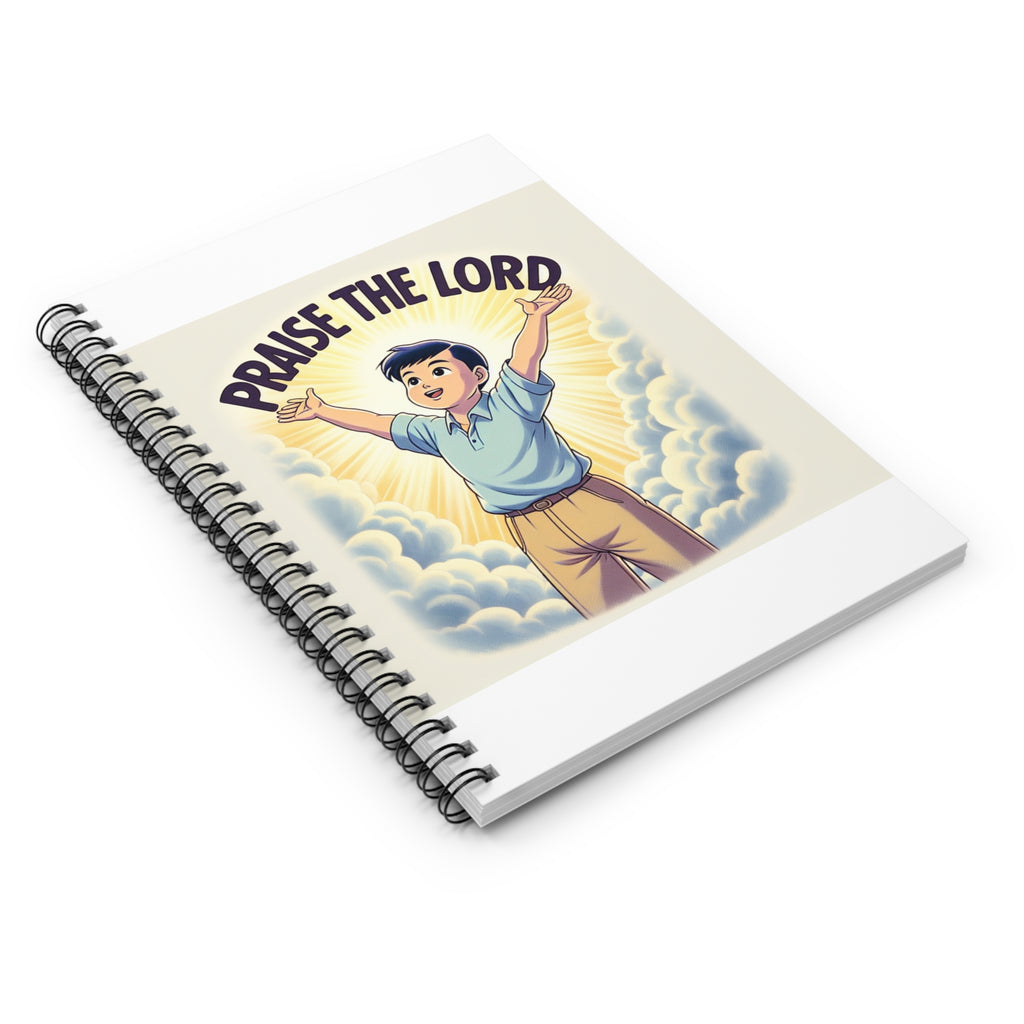 PRAISE THE LORD Spiral Notebook - Ruled Line