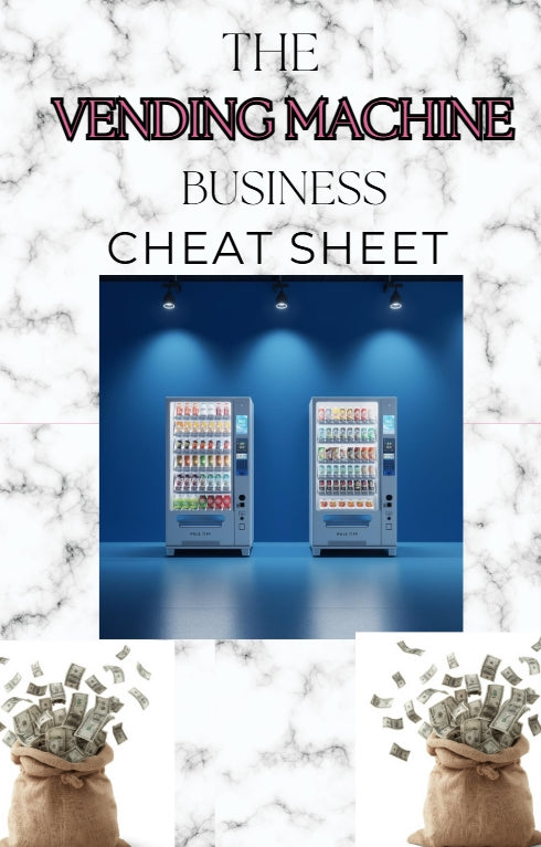 VENDING MACHINE BUSINESS EBOOK Private Label Rights (PLR):