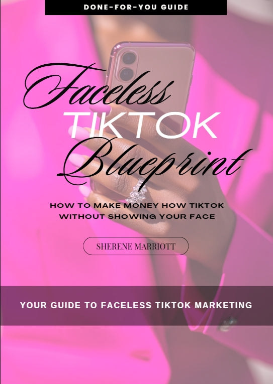 FACELESS TIKTOK BLUEPRINT EBOOK Private Label Rights (PLR):