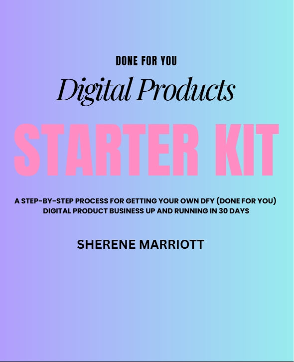 DIGITAL PRODUCTS STARTER KIT EBOOK Private Label Rights (PLR):