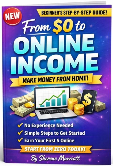 From $0 to Online Income A Beginner’s Step-by-Step Guide to Making Money Online Ebook