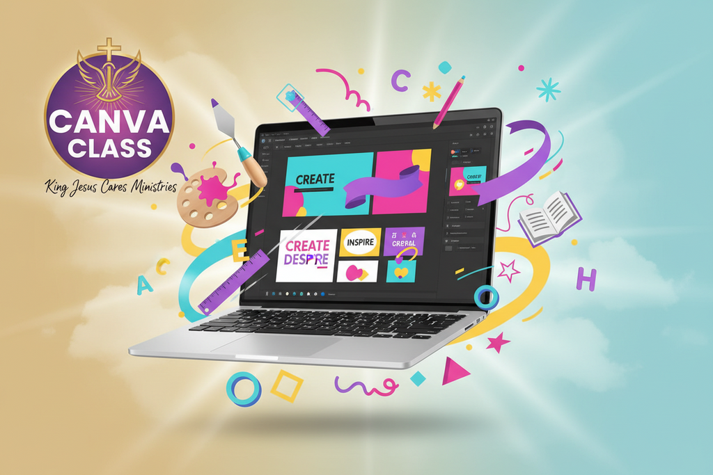 Canva Training Class, 9 Lesson, 2 Hour 45 Minutes. On Friday June 12 At 3 PM