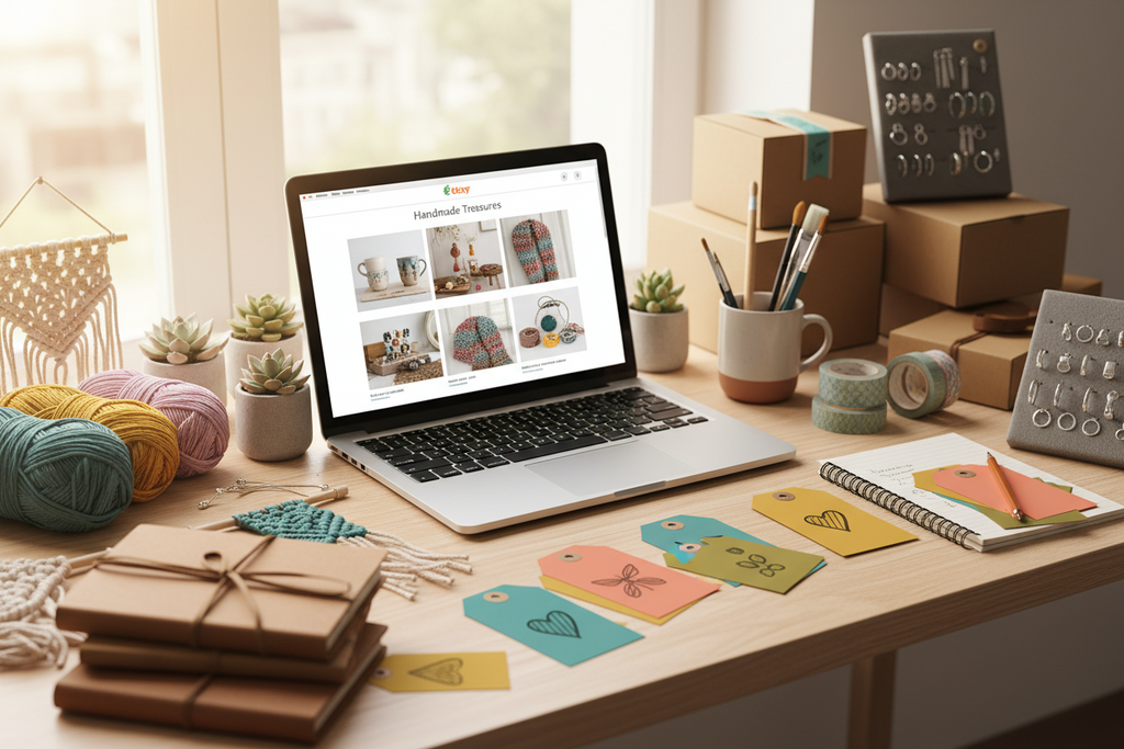 SET UP YOU'RE STORE ETSY WEBSITE