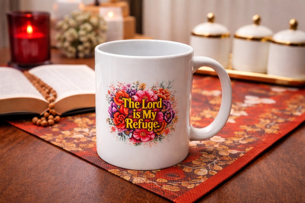 The Lord Is My Refuge Mug